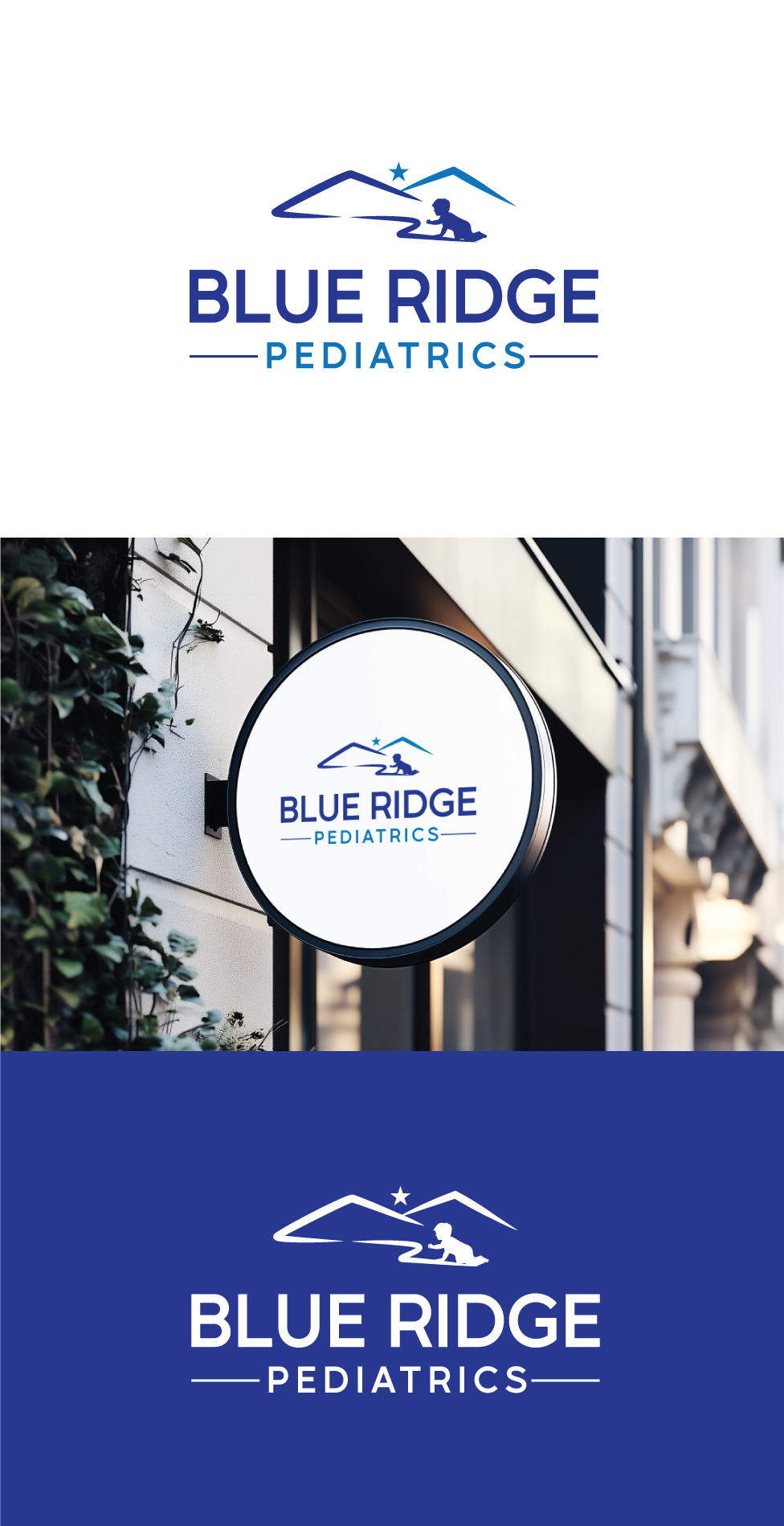 Logo Design by AbhishekkM'24 for Blue Ridge Pediatrics | Design #37251622