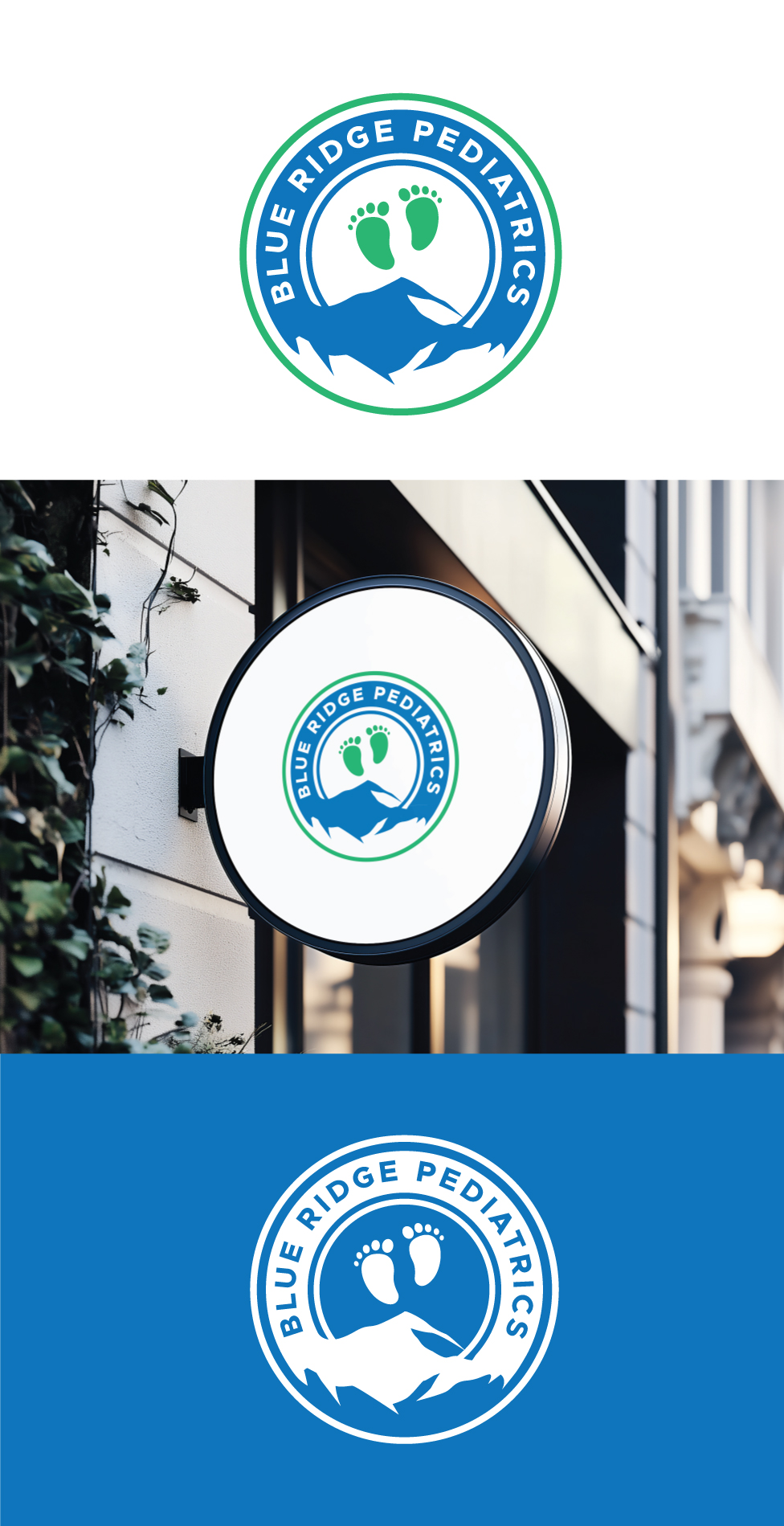 Logo Design by AbhishekkM'24 for Blue Ridge Pediatrics | Design #37251623