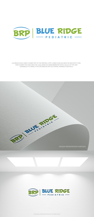 Logo Design by zebronicgraphic for Blue Ridge Pediatrics | Design: #37249716