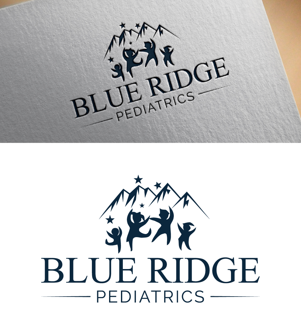 Logo Design by Chanel graphics for Blue Ridge Pediatrics | Design #37249748