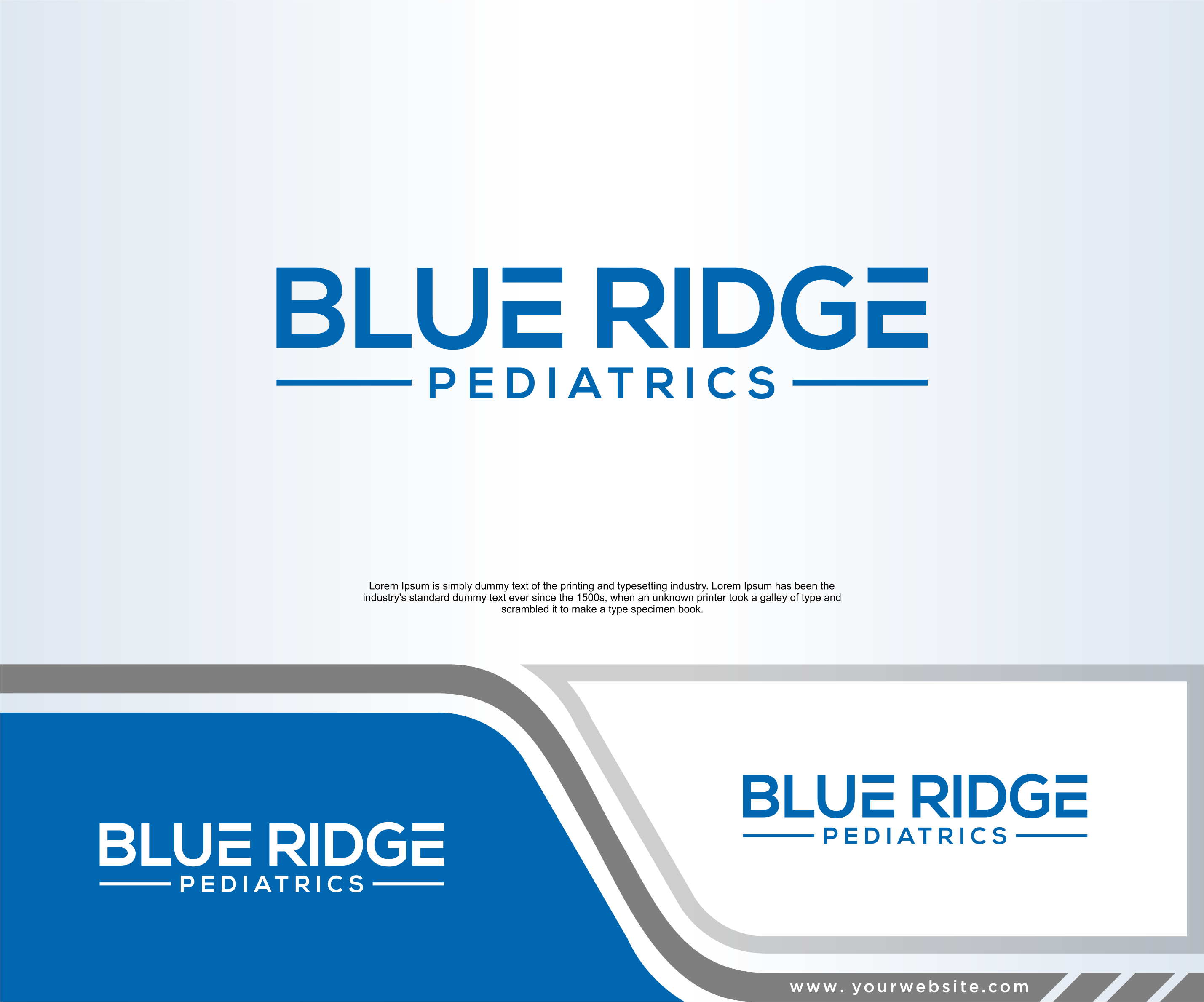 Logo Design by dobleh_creative for Blue Ridge Pediatrics | Design #37249230