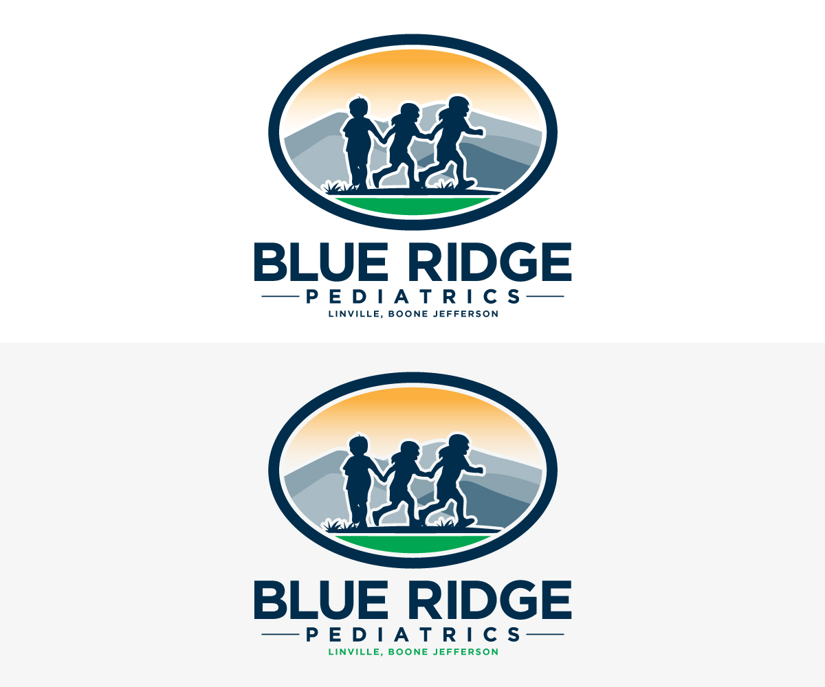Logo Design by Ansh Design for Blue Ridge Pediatrics | Design #37283729