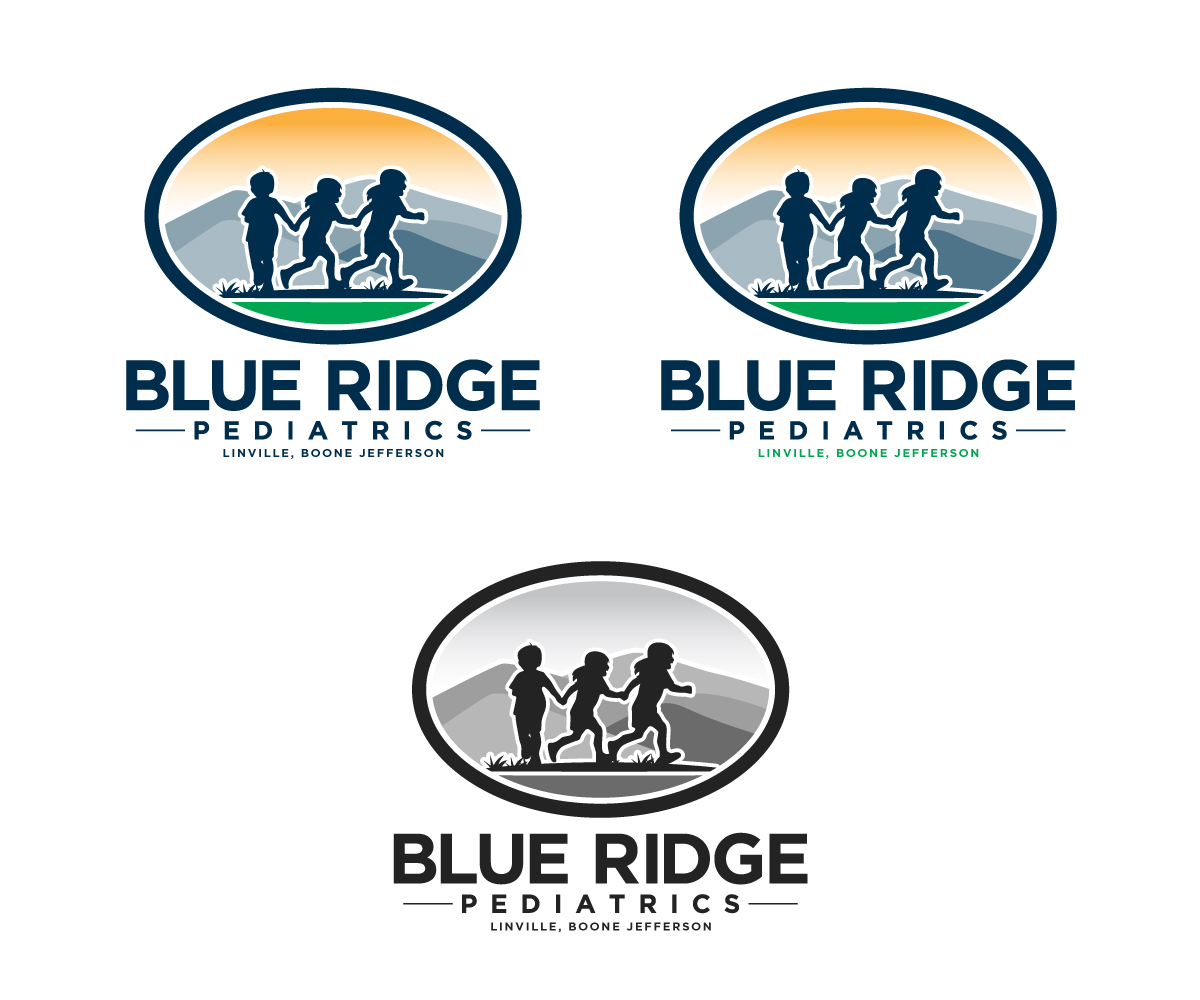 Logo Design by Ansh Design for Blue Ridge Pediatrics | Design #37284251