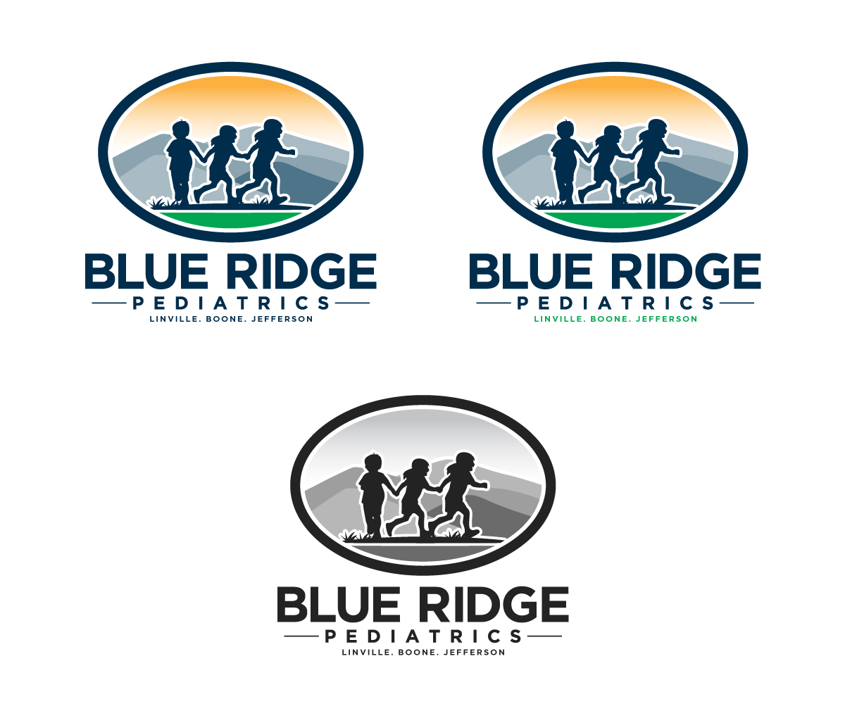 Logo Design by Ansh Design for Blue Ridge Pediatrics | Design #37287474