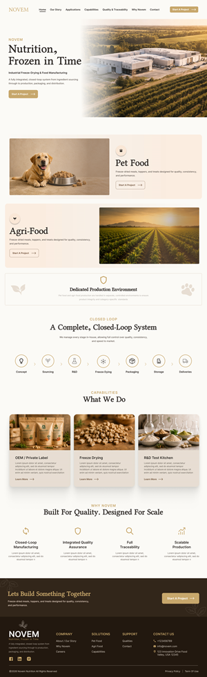 Web Design by Dream Logo Design for this project | Design: #37255226