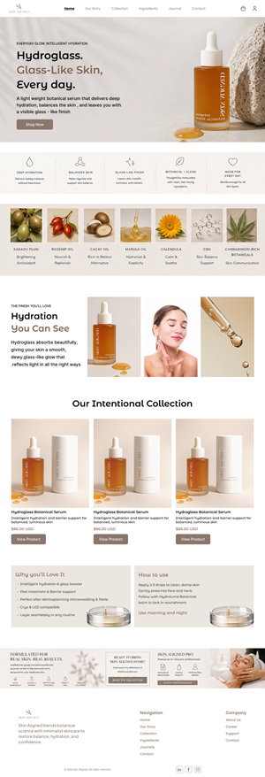 Diseño Web por victipedia para Skin Aligned  | Diseño: #37263881