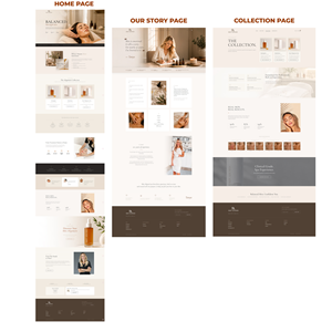 Diseño Web por Nitin525 para Skin Aligned  | Diseño: #37265057