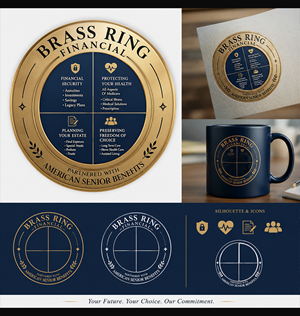 Brass Ring Financial Logo Creation