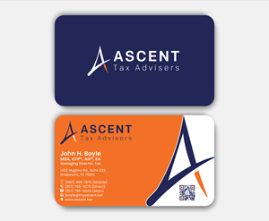 Business Card Design by DesignerShahadat for Ascent Tax Advisers | Design: #37265413