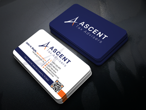 Business Card Design by Md. Abuhanifa for Ascent Tax Advisers | Design: #37265461