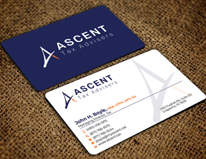Business Card Design by Md. Abuhanifa for Ascent Tax Advisers | Design: #37265463
