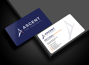 Business Card Design by Md. Abuhanifa for Ascent Tax Advisers | Design: #37265471