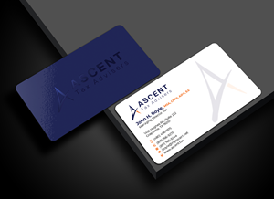 Business Card Design by Md. Abuhanifa for Ascent Tax Advisers | Design: #37265491