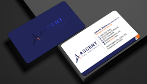 Business Card Design by Creations Box 2015 for Ascent Tax Advisers | Design: #37268827