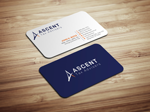 Business Card Design by Magic of Art for Ascent Tax Advisers | Design: #37266800