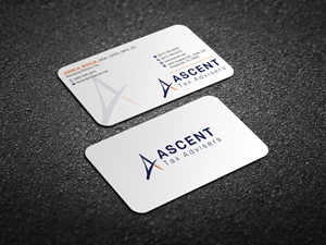 Business Card Design by Magic of Art for Ascent Tax Advisers | Design: #37266801