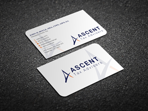 Business Card Design by Magic of Art for Ascent Tax Advisers | Design: #37266802