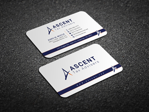 Business Card Design by Magic of Art for Ascent Tax Advisers | Design: #37266806