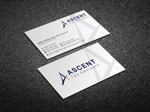 Business Card Design by Magic of Art for Ascent Tax Advisers | Design: #37266807