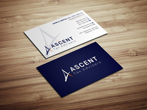 Business Card Design by Magic of Art for Ascent Tax Advisers | Design: #37266809