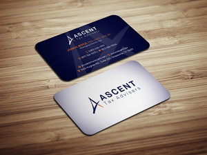 Business Card Design by Magic of Art for Ascent Tax Advisers | Design: #37266810