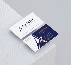Business Card Design by vcreatived for Ascent Tax Advisers | Design: #37266117
