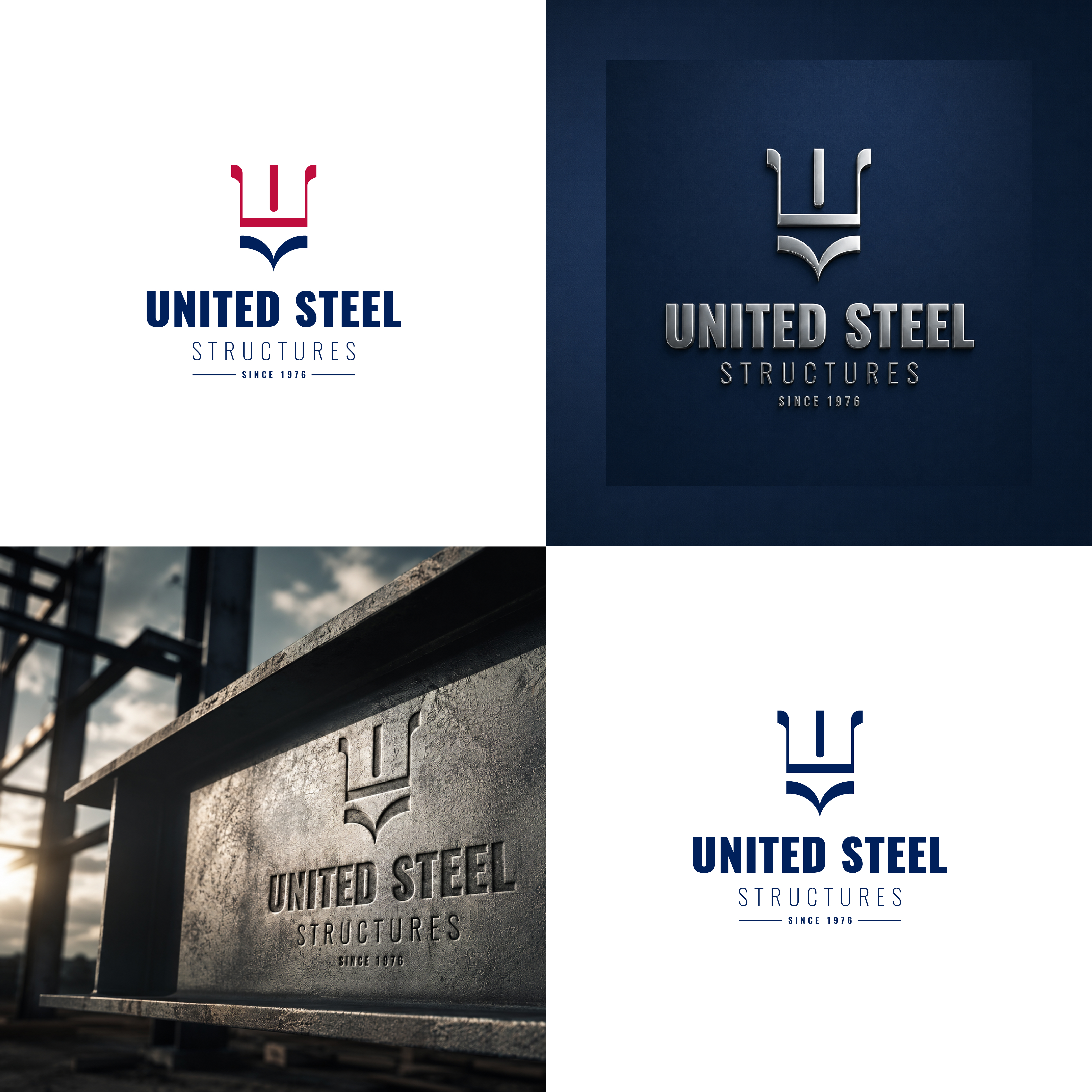 Logo Design by Patrick M for United Steel Structures, Inc.  | Design #37281505