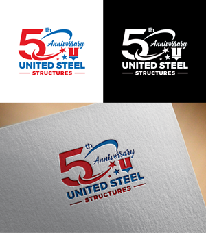 Logo Design by RA-bica for United Steel Structures, Inc.  | Design: #37272624