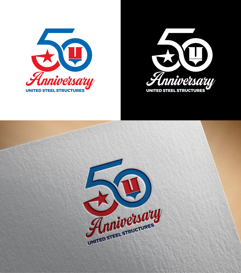 Logo Design by RA-bica for United Steel Structures, Inc.  | Design #37272626