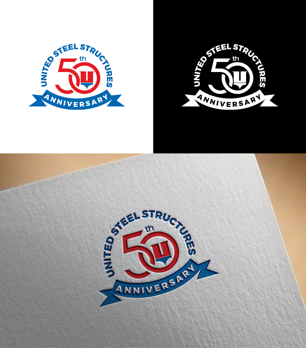 Logo Design by RA-bica for United Steel Structures, Inc.  | Design #37272627