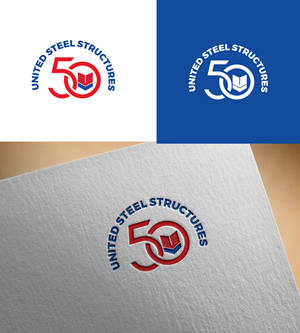 Logo Design by RA-bica for United Steel Structures, Inc.  | Design: #37339368