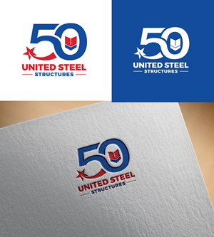 Logo Design by RA-bica for United Steel Structures, Inc.  | Design: #37339385
