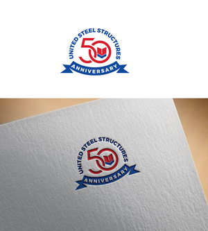 Logo Design by RA-bica for United Steel Structures, Inc.  | Design: #37339386