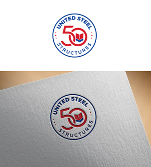 Logo Design by RA-bica for United Steel Structures, Inc.  | Design: #37339407