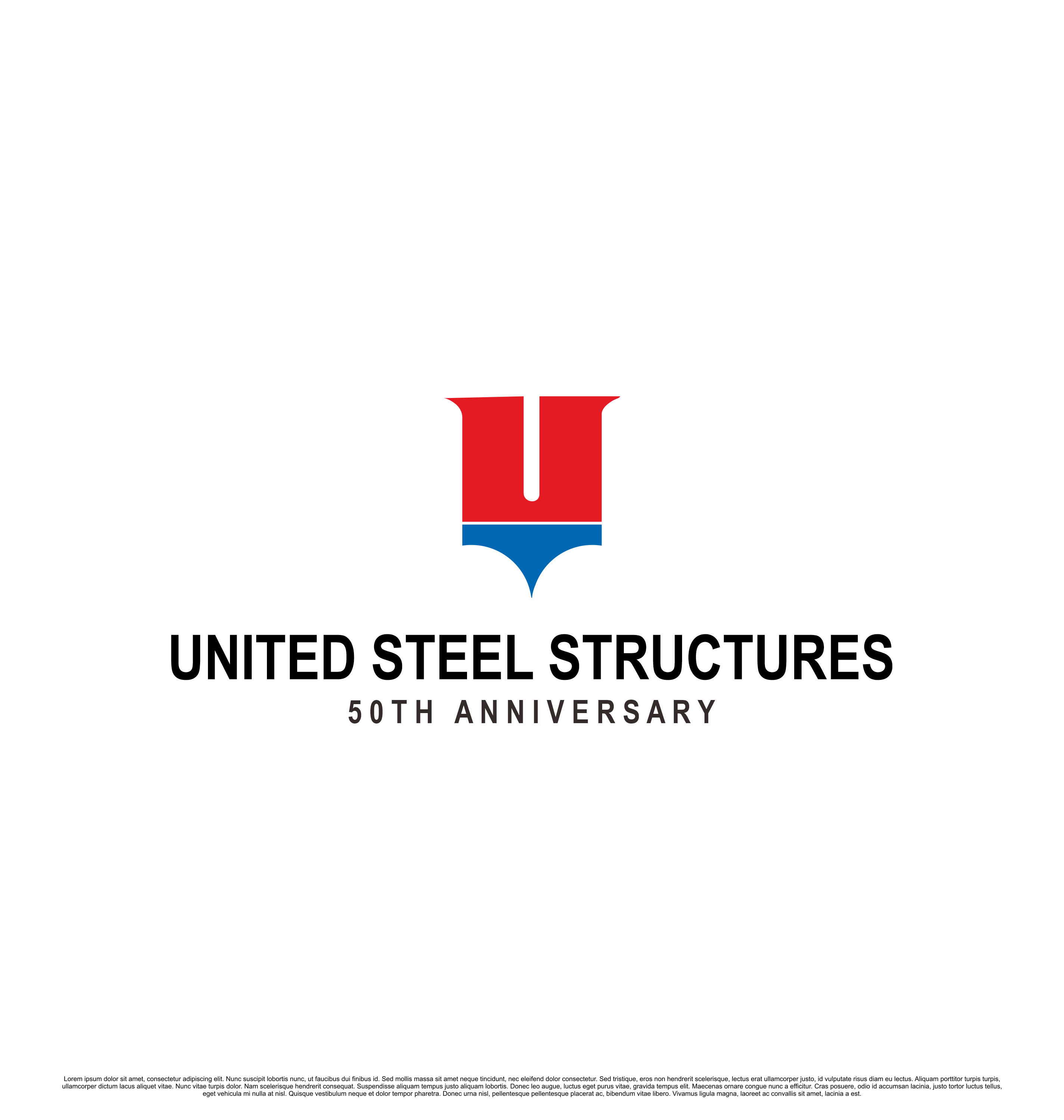 Logo Design by kebusibud for United Steel Structures, Inc.  | Design #37273392