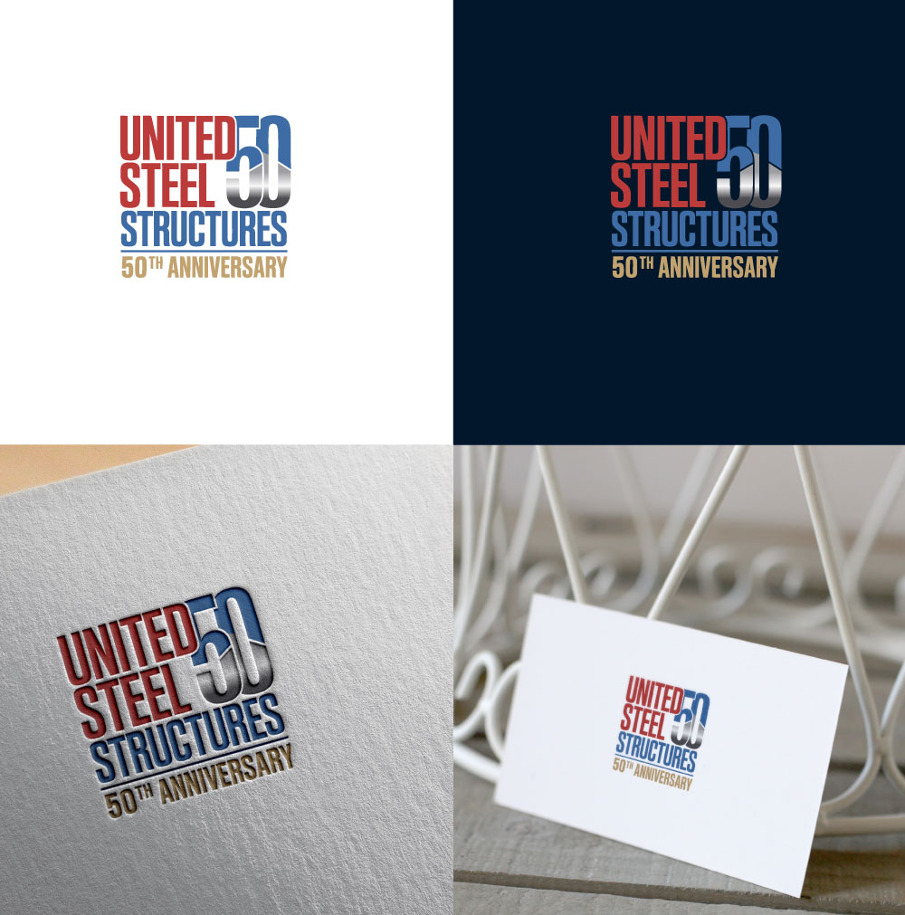 Logo Design by Jonshonkal for United Steel Structures, Inc.  | Design #37273471