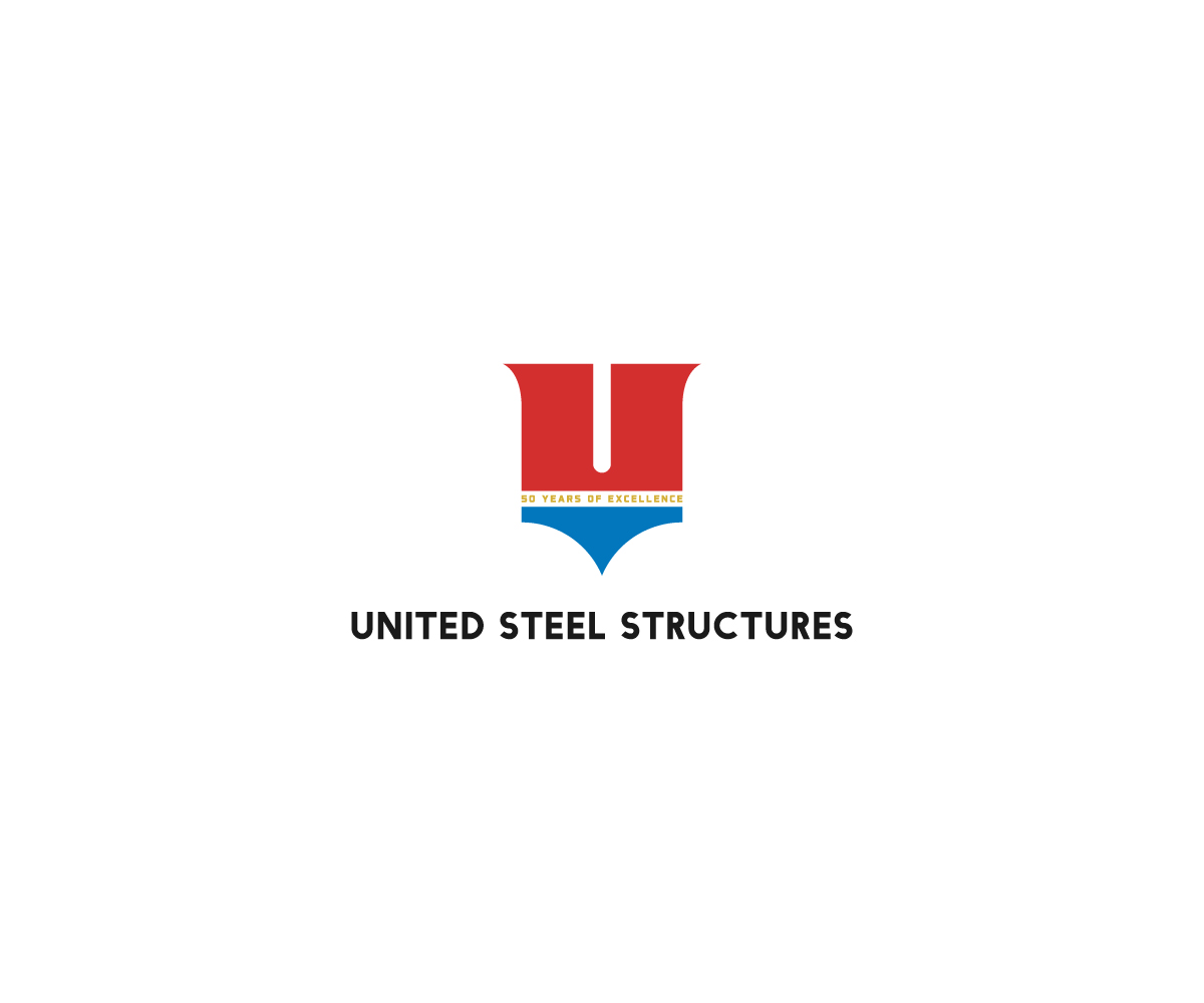 Logo Design by Tube light for United Steel Structures, Inc.  | Design #37287589