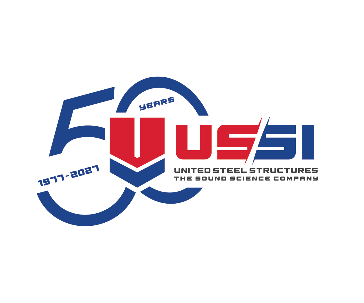 Logo Design by Cavender Studio for United Steel Structures, Inc.  | Design #37392433