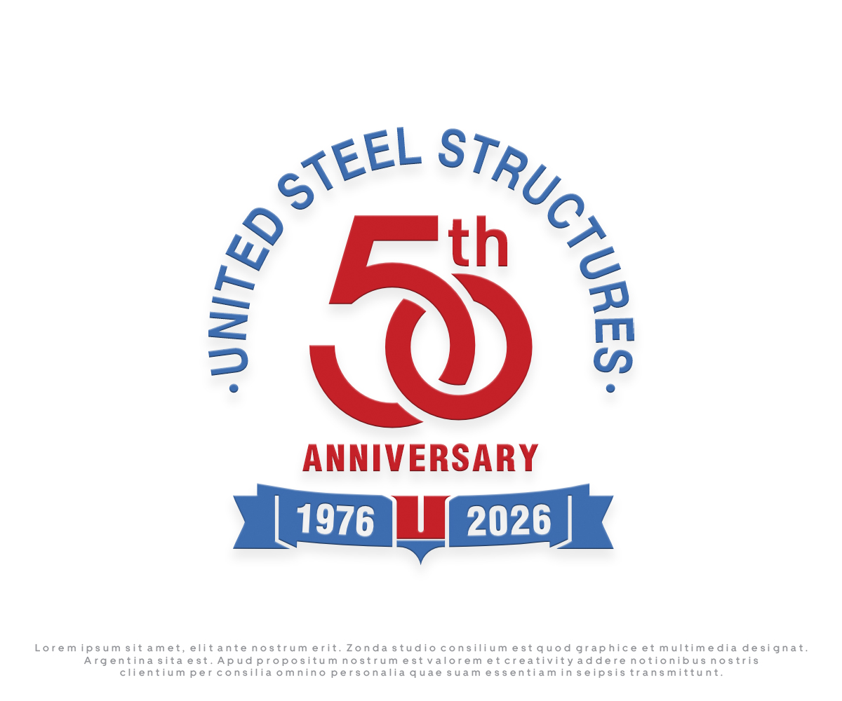 Logo Design by Zonda Studio for United Steel Structures, Inc.  | Design #37269227