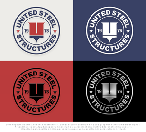 Logo Design by Zonda Studio for United Steel Structures, Inc.  | Design: #37270751