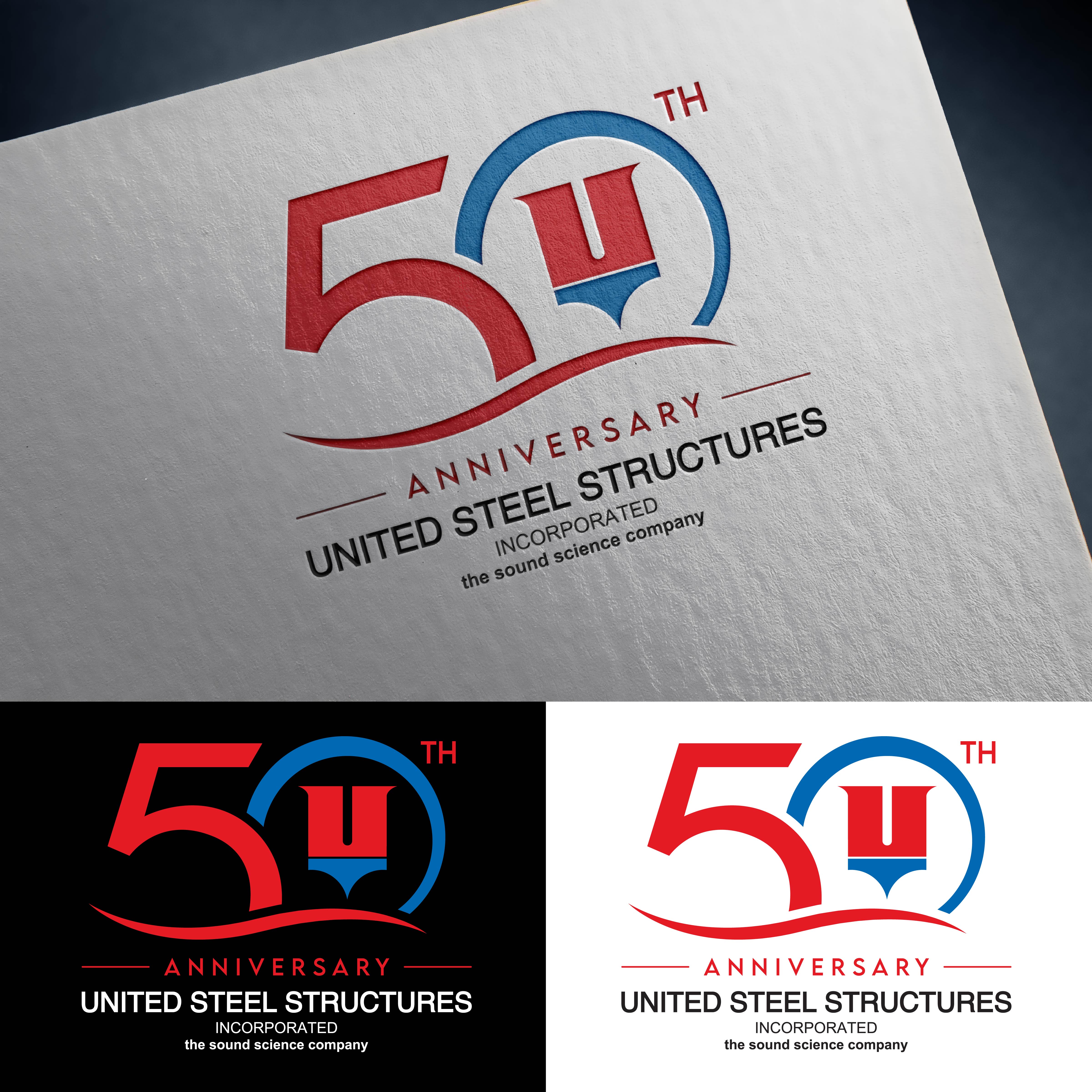 Logo Design by John Mark Arts for United Steel Structures, Inc.  | Design #37268419