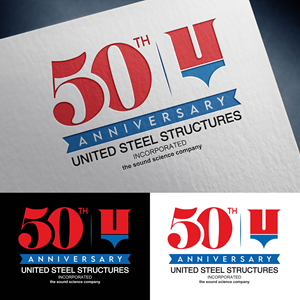 Logo Design by John Mark Arts for United Steel Structures, Inc.  | Design: #37268559