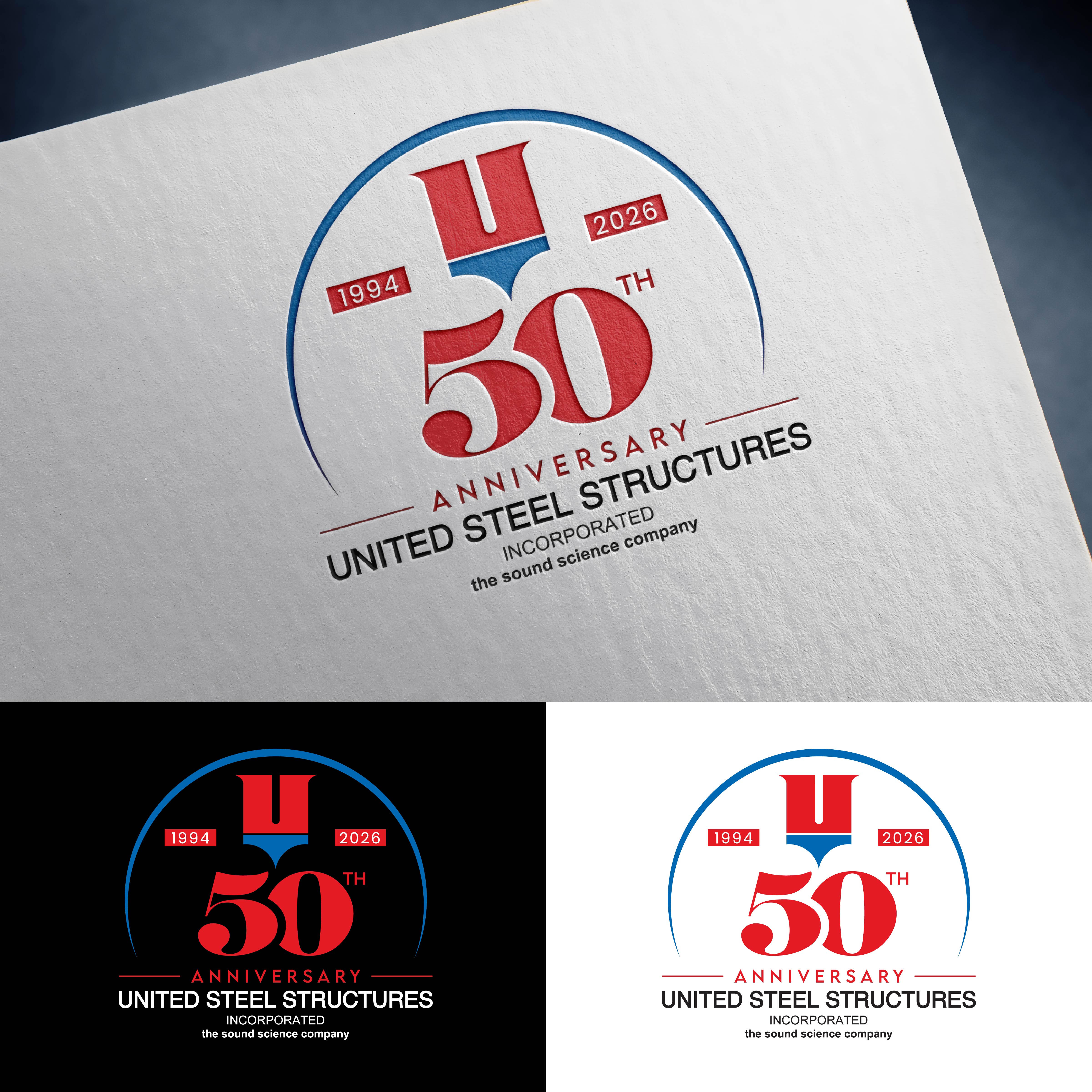 Logo Design by John Mark Arts for United Steel Structures, Inc.  | Design #37268597