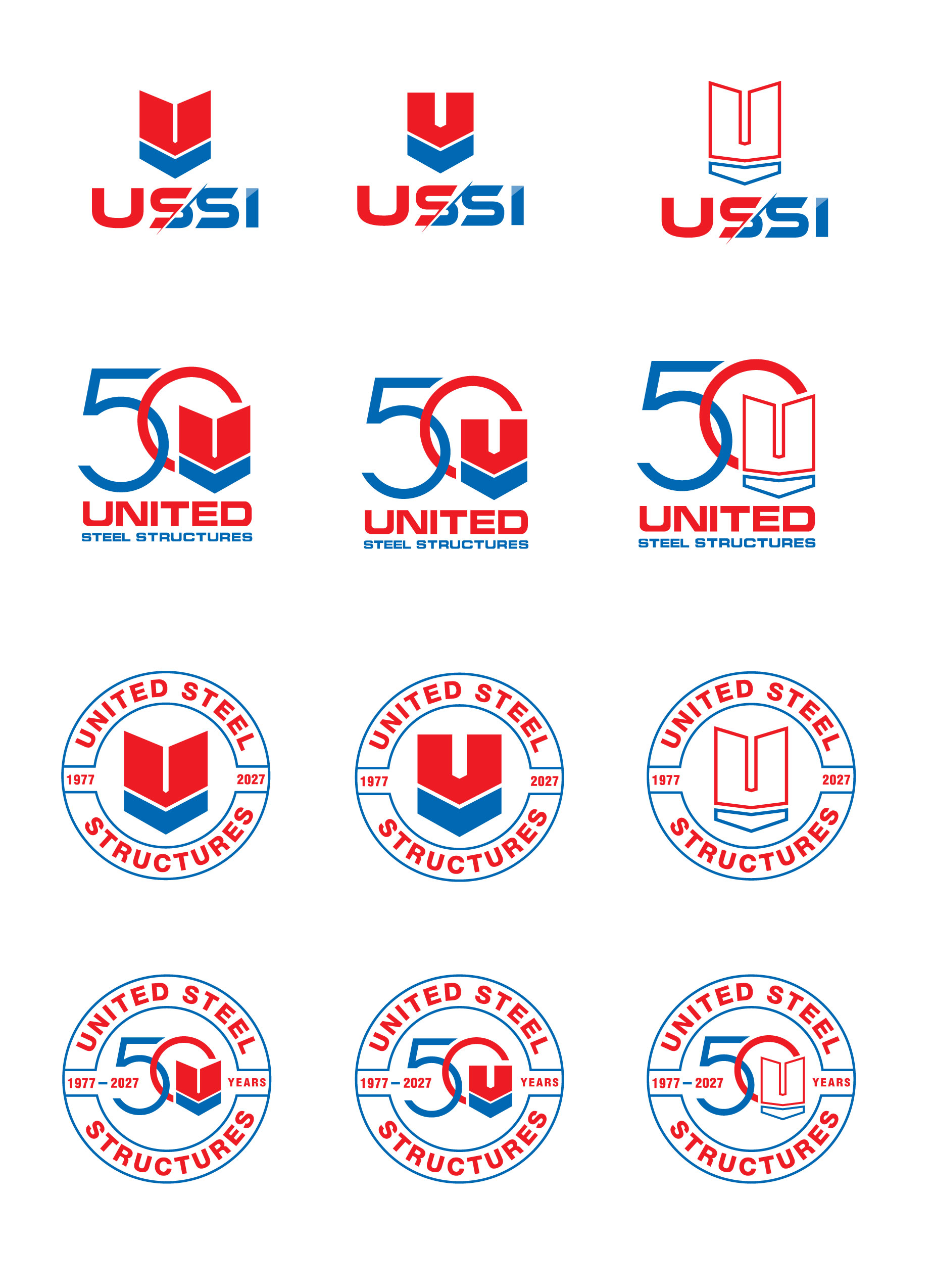 Logo Design by musa-fir for United Steel Structures, Inc.  | Design #37355410