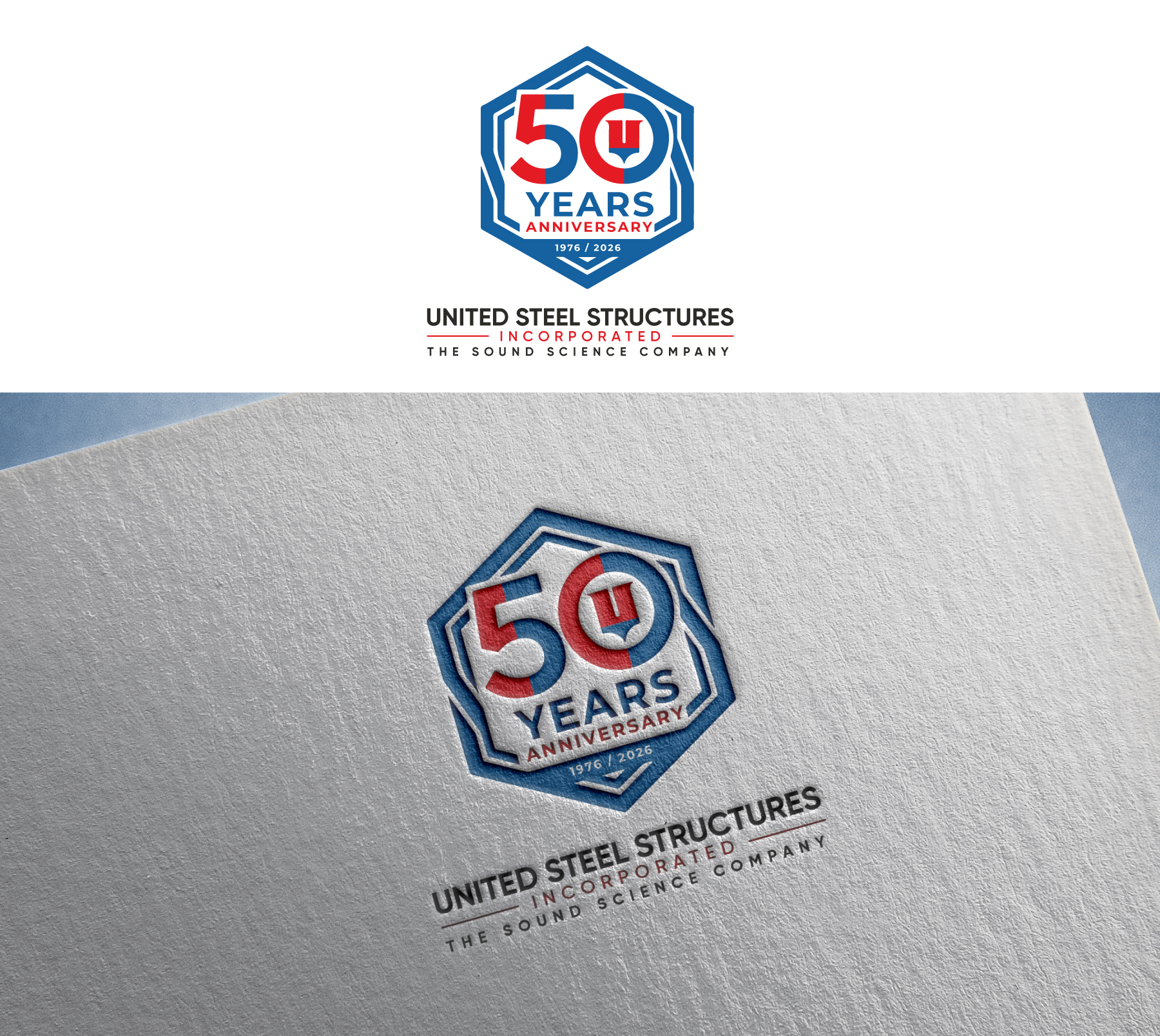 Logo Design by yozdesign for United Steel Structures, Inc.  | Design #37272549