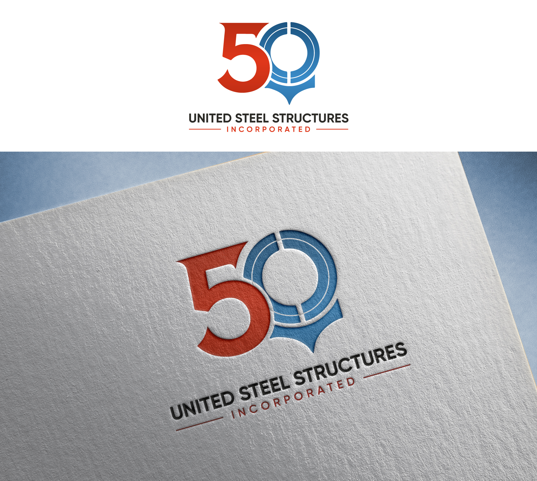 Logo Design by yozdesign for United Steel Structures, Inc.  | Design #37272551