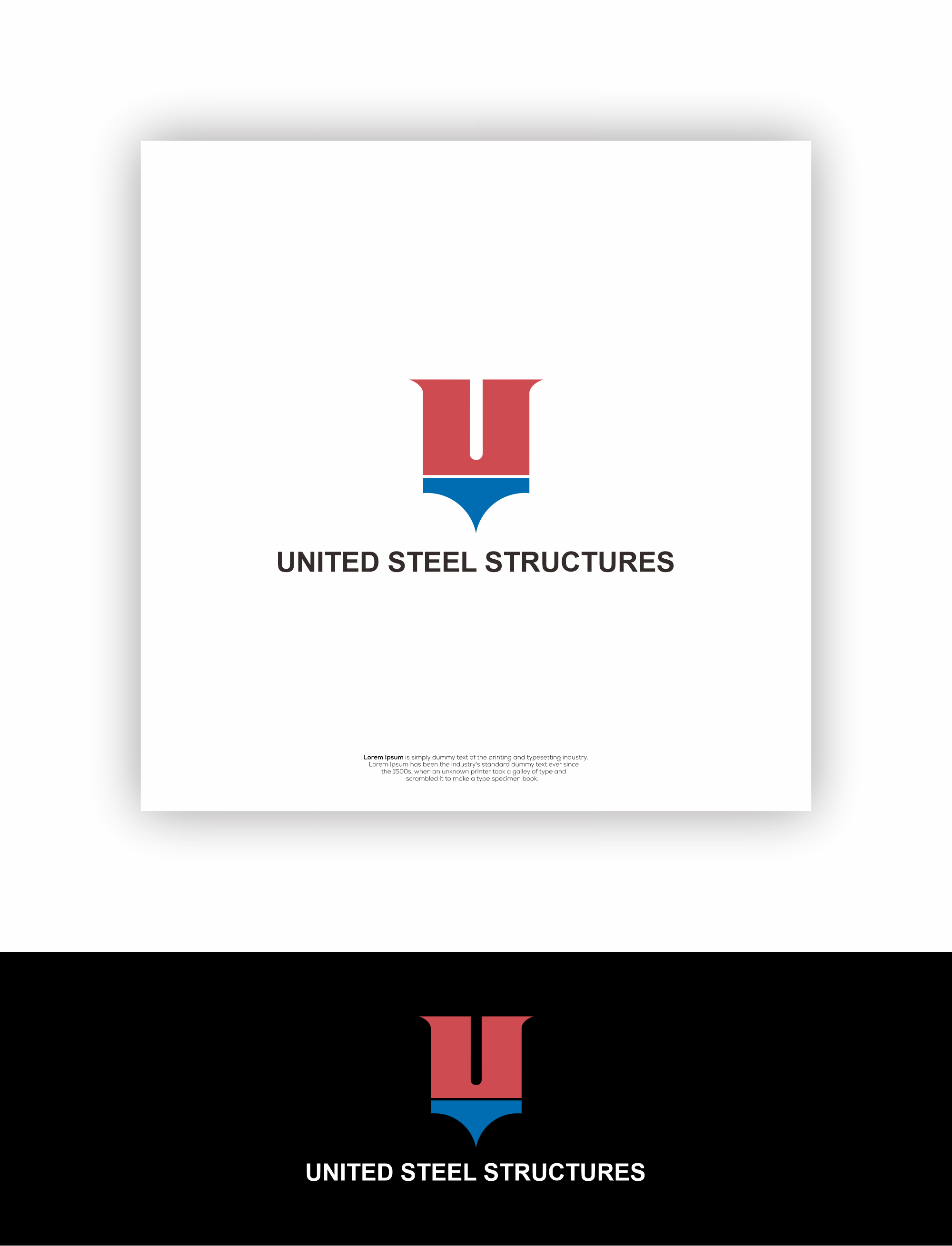 Logo Design by BabyMonster76 for United Steel Structures, Inc.  | Design #37270040