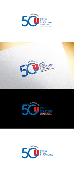 Logo Design by WB NAG for United Steel Structures, Inc.  | Design: #37274740