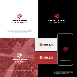 Logo Design by Stone Black for United Steel Structures, Inc.  | Design: #37293545