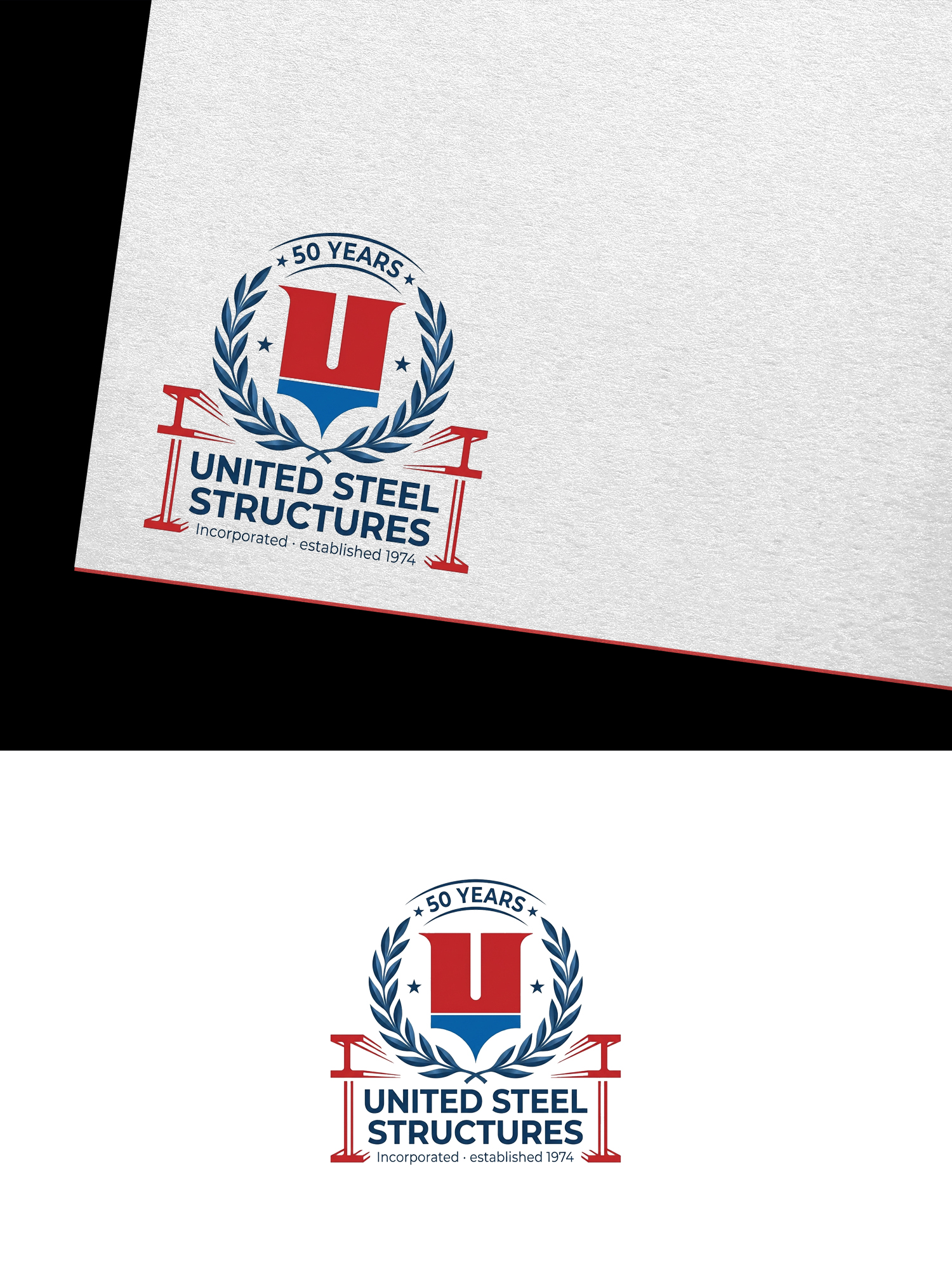 Logo Design by LogoLoot for United Steel Structures, Inc.  | Design #37270216